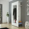 Vicco Garderobe Mats, 36.6 x 191 cm, Weiß Hochglanz Produktbild-Vorschau 4