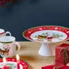 Hutschenreuther tortový tanier na nohe veľký Happy Náhľad obrázku produktu 5