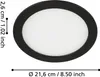 Panneau LED encastrable 1800 lumens Ø 21,5cm rond Voir les images du produit 3