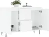 vidaXL Credenza bianca 101,5x35x70 cm Materiale a base di Anteprima dell’immagine prodotto 9