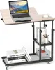 GOPLUS Beistelltisch Verstellbarer mit Rollen, Laptoptisch Produktbild-Vorschau 1