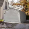 TOOLPORT Tenda garage Professional 3,3x4,8 m PVC 800 grigio Anteprima dell’immagine prodotto 2