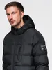 Ombre Clothing Winterjacke für Männer Imrore schwarz S Produktbild-Vorschau 2