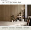 Akustikpaneele Hochwertiges MDF Echtholzfurnier Set - Produktbild-Vorschau 3
