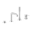 GROHE Essence New badkamercombinatie met vier gaten, Productafbeelding-voorbeeld 2