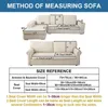 Weiche Flanell Sofabezug  1 2 3 4 Sitzer Sofabezüge Couch Produktbild-Vorschau 6