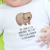 Mr. & Mrs. Panda Babyshirt Wombat 6. - 12. Monat - Weiß - Produktbild-Vorschau 4