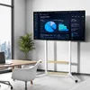 Výškově nastavitelný televizní stojan WISFOR, pojízdný Náhled obrázku produktu 7