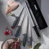 PİRGE Gastro Profi Messerset mit Tasche 6 Stück - Griff mit Produktbild-Vorschau 2