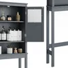 Toaletní skříňka Vicco Bianco Šedá 69 x 171 cm, Model 54452 Náhled obrázku produktu 5