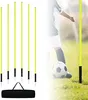 NAIZY Slalomstangen Fussball Trainingszubehör Hürden Set Produktbild-Vorschau 1