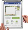 deflecto Plakatrahmen, DIN A5, silber eloxiert Produktbild-Vorschau 2