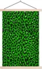 MuchoWow® Textilposter Leopard - Muster - Grün 40x60 cm mit Produktbild-Vorschau 1