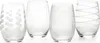 Mikasa Cheers - Bicchieri da vino senza stelo in cristallo Anteprima dell’immagine prodotto 1