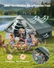 VEVOR Nafukovací stan pro kempování, rodinný stan, Náhled obrázku produktu 5