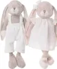 Bukowski Hase Lena mit Kleid beige 30 cm Plüschhase Produktbild-Vorschau 2