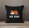 Kissen-Bezug Not Today Kissen-Hülle Chillen Faulenzer Produktbild-Vorschau 2