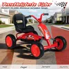 Gokart dla dzieci COSTWAY, samochód na pedały z regulowanym Podgląd zdjęcia produktu 6
