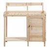 Stolík na rastliny "Alessano" so skrinkou 110 x 107 x 46 cm Náhľad obrázku produktu 6