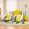 UnboxG Scivolo autoportante per bambini 7 in 1 struttura Anteprima dell’immagine prodotto 3