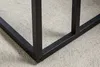 Tavolino industriale SLIM LINE 43 cm in rovere selvatico Anteprima dell’immagine prodotto 8