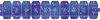 Laternen-Bastelset Twinkle Star 300g/qm 19,3x18,3x8cm blau Produktbild-Vorschau 5