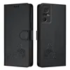 Leder Hülle für TCL 40 SE Süße Katze Flip Case Brieftasche Produktbild-Vorschau 2