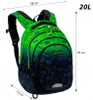 Astra | Schulrucksack Ombre Football, ergonomisch, leicht, Produktbild-Vorschau 9