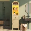 Mobiletto da bagno Merax con illuminazione a LED, mobiletto Anteprima dell’immagine prodotto 2