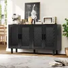 UnboxG Kredens czarny 140x40x80 cm, szafka do Podgląd zdjęcia produktu 6