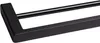 Balneo | Doppel Handtuchstange Edelstahl schwarz | Produktbild-Vorschau 2