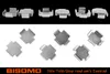Bremsbacken Zwischenlagen je 2x 1,0mm - 1,5mm - 2,0mm Produktbild-Vorschau 6