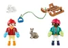 PLAYMOBIL, bambini con slitta, Special Plus, 70250 Anteprima dell’immagine prodotto 3