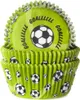 50 Muffinförmchen, Fußball Produktbild-Vorschau 1