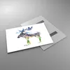 Bilder auf glas - Moose Berge Winter illustration - Produktbild-Vorschau 2