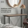 IvoQ Table d'Appoint Industrielle - Table Console Bois & Voir les images du produit 6
