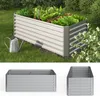 OK-Living Hochbeet , 180 x 60 cm, Silber Produktbild-Vorschau 2