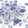 121 Stuks Ceramische Mozaïektegels - Celadon - 2,5 x 2,5 cm Productafbeelding-voorbeeld 1