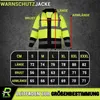 RODOPI FREEZ-Reflex Winter Arbeitsjacke Herren und Damen Produktbild-Vorschau 2