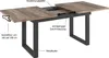 Esstisch "Syncro" Eiche hell, ausziehbar 160-200 cm, Produktbild-Vorschau 7