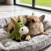 Plüsch Esel Hundespielzeug Kuscheltier bissfest interaktiv Produktbild-Vorschau 6