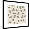 MuchoWow® Gerahmtes Poster Palme - Pastell - Muster 40x40 Produktbild-Vorschau 1