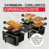 GOURMETmaxx Heißluftfritteuse 3fach Kammer 3x Multi Triple Produktbild-Vorschau 6