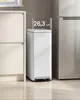 SONGMICS Mülleimer Küche 50 L, Tretmülleimer mit Produktbild-Vorschau 3