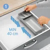 Metaltex 363220000 Uni-Fit Besteck-Organizer ausziehbar von Produktbild-Vorschau 21