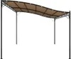 vidaXL Markise Taupe 4x3 m 180 g/m² Stoff und Stahl Produktbild-Vorschau 4