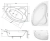 BADLAND Eckbadewanne Badewanne Ada RECHTS 160x100 mit Produktbild-Vorschau 9