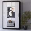 Schwebetürenschrank Kleiderschrank Schrank 120cm Produktbild-Vorschau 1