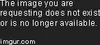 A dark background with white text indicating that the requested image does not exist or is no longer available, followed by the imgur.com domain. Anteprima dell’immagine prodotto