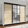 Oravelle 200 cm Weiß / Sonoma 2, 3-türiger Kleiderschrank Produktbild-Vorschau 2